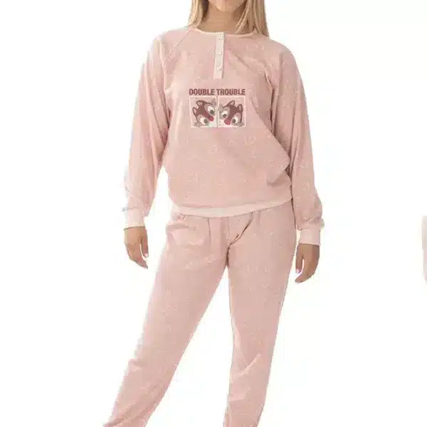 Pijama de Senhora 100% Algodão Cardado