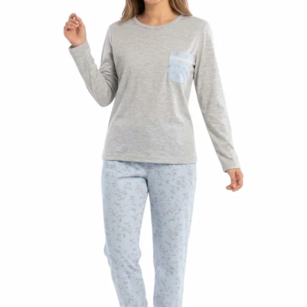 Pijama Senhora Cardado Pelican