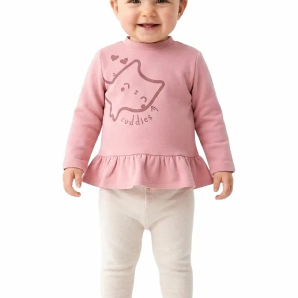 Conjunto Bebé Cardado Menina