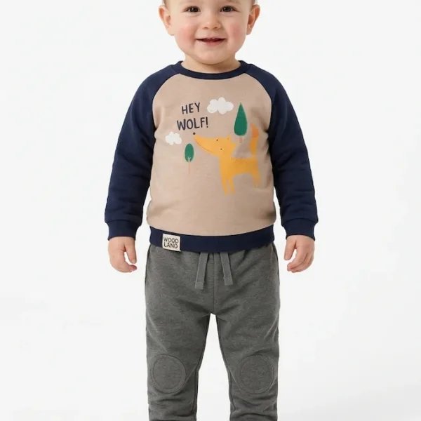 Conjunto Bebé 2 Peças Cardado Menino