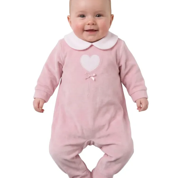 Babygrow Veludo Menina